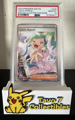 PSA 10 GEM MT Lisia's Appeal 246/191 Surging Sparks Special