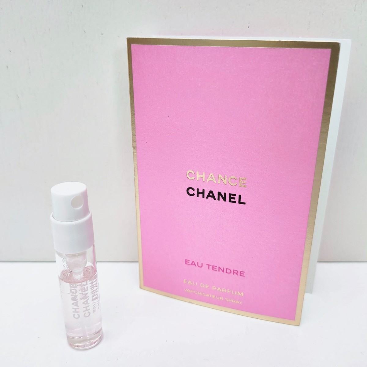 1x Chanel Chance Eau Tendre Eau de Parfum mini Spray Fragrance