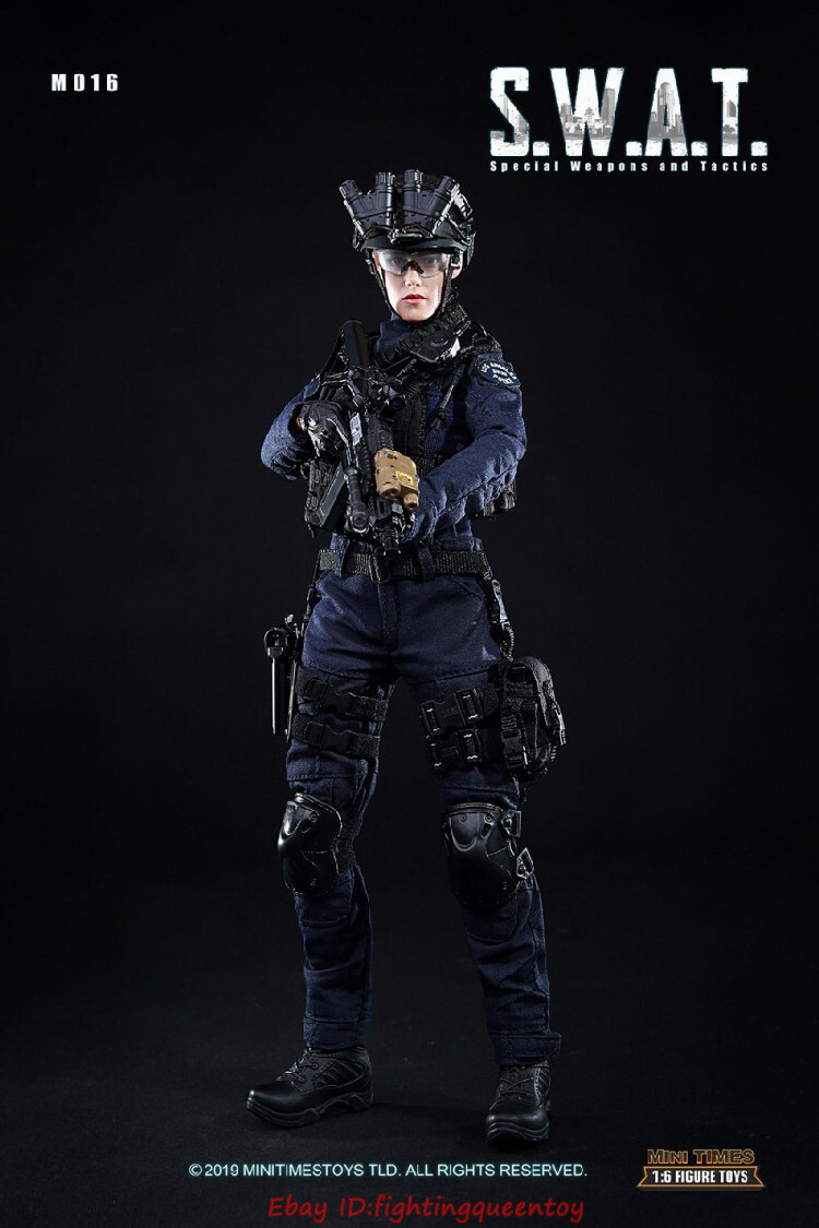 Mini times toys M016 US Female Police Officer SWAT 1/6 Action