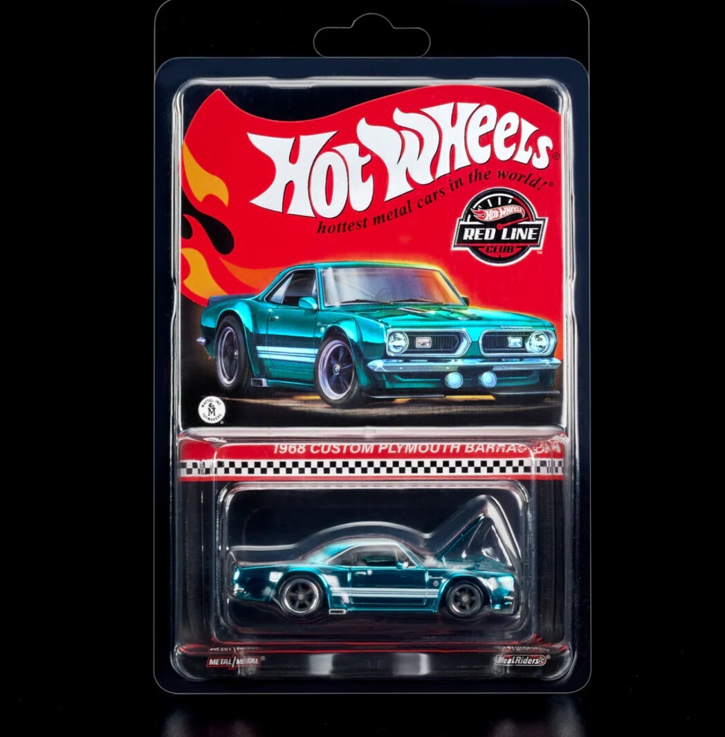 In hand Hot Wheels 2024 RLC Redline Club Exclusive '68 Custom