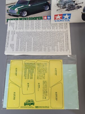 New Tamiya 1/10 R/C Rover Mini Cooper Racing FWD M-01 Chassis