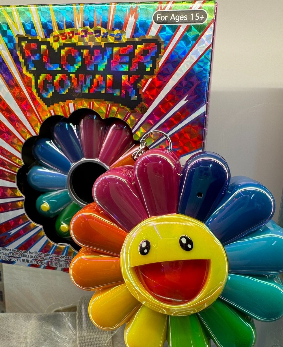 Takashi Murakami FLOWER GO WALK COLOR Aurora Rainbow with card | eBay