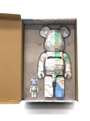 Bearbrick Atmos Be@rbrick 400% + 100% Subway Tokyo & NYC Medicom