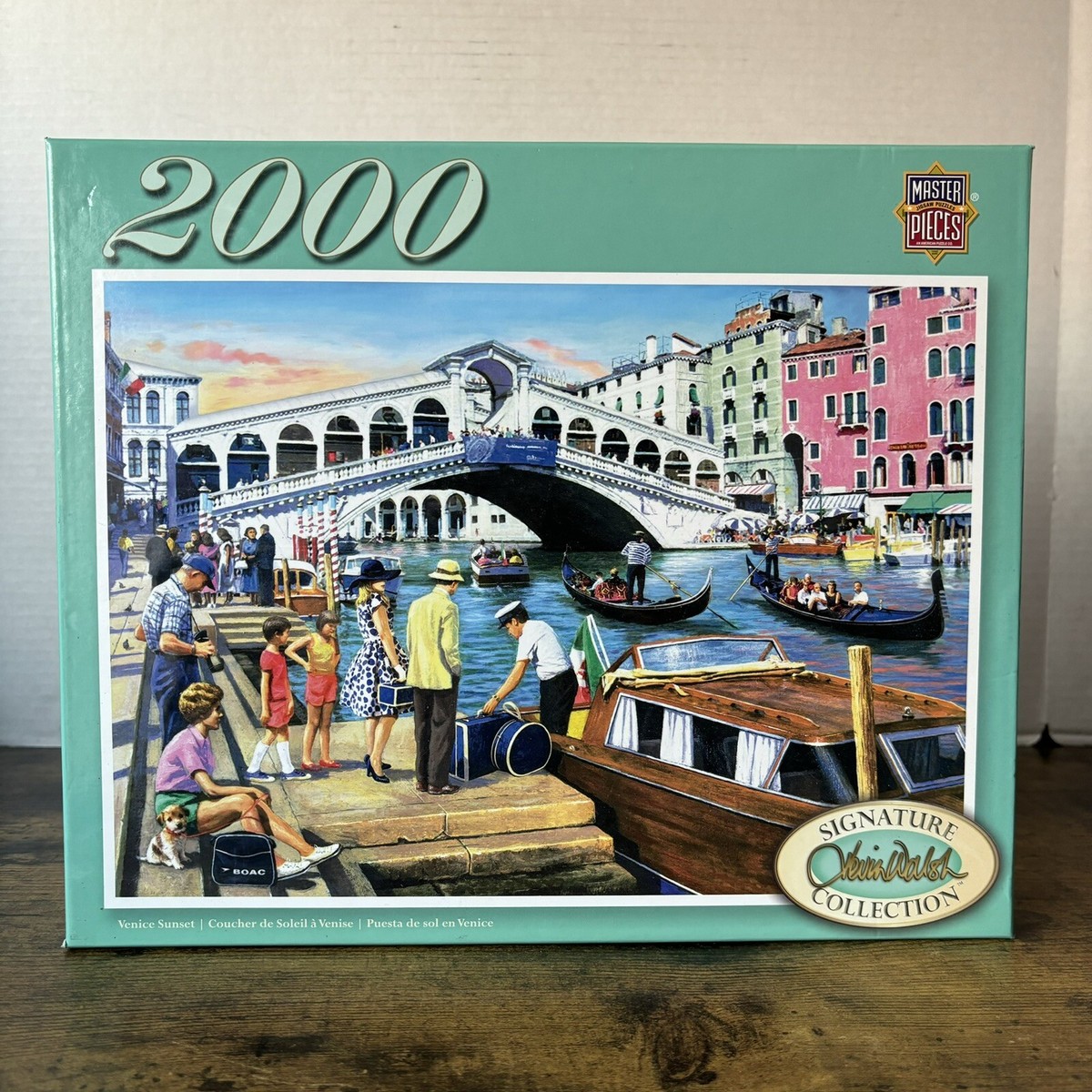 Venice Sunset By Kevin Walsh Signature Collection 2000 Piece