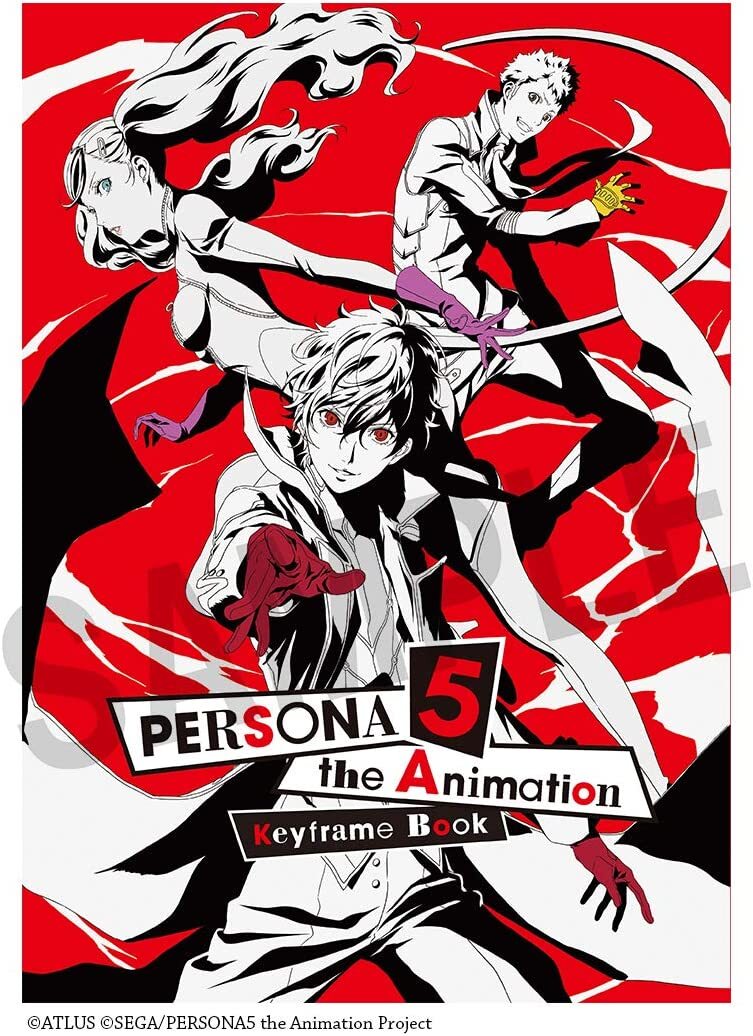 Persona 5 The Animation Keyframe Art Book P5 Persona5 Anime Key