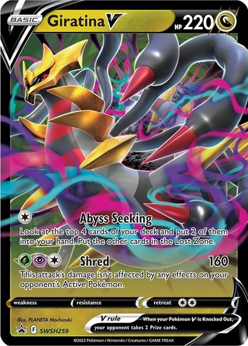 Pokemon TCG S-Chinese Giratina V 150/131 CS6aC SR Holo Alt Art NM