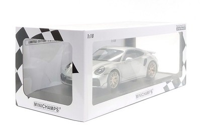 Minichamps 1:18 Porsche 911 Turbo S (992) Sport Design GT Silver