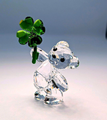 Swarovski Crystal Kris Bear LUCKY CHARM 5557537 Figurine | eBay