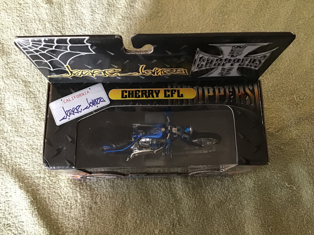 West Coast Choppers CHERY CFL Blue Jesse James 1/18 Diecast
