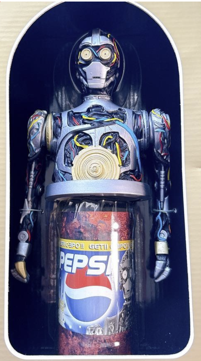 Star Wars Pepsi 2000 Limited C-3PO Can Holder Japan Promo