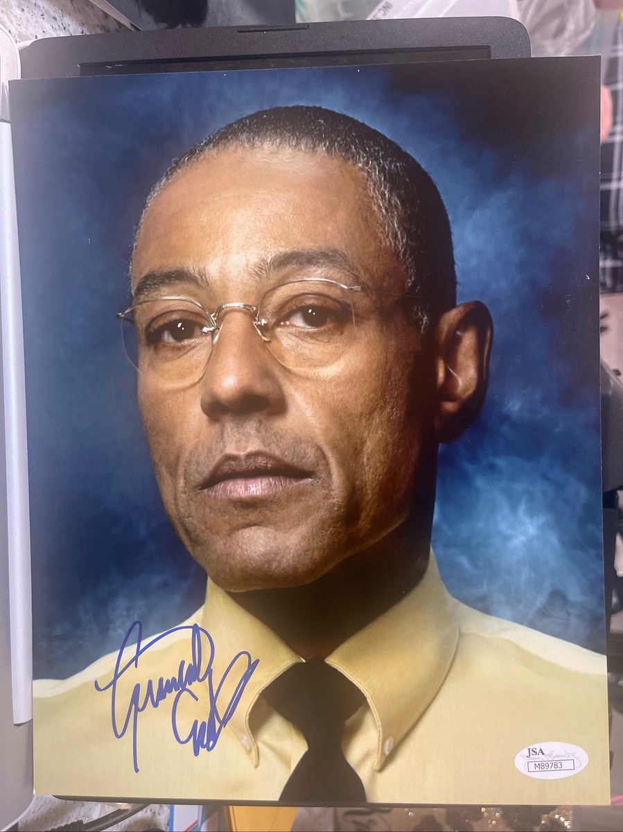 GIANCARLO ESPOSITO SIGNED 8X10 JSA BREAKING BAD AUTOGRAPH GUS