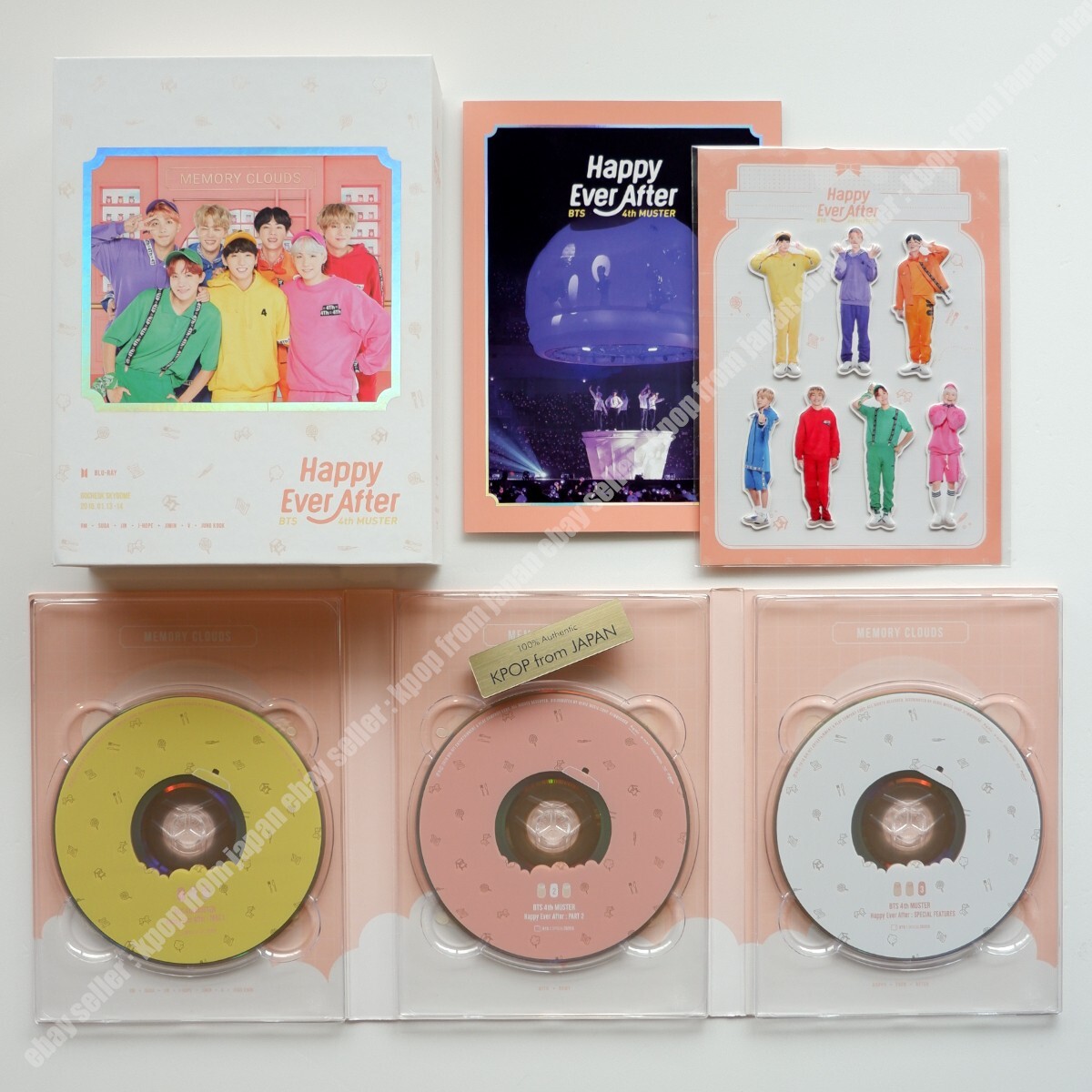 BTS 4th Muster Happy Ever After Official Blu-ray BOX set English