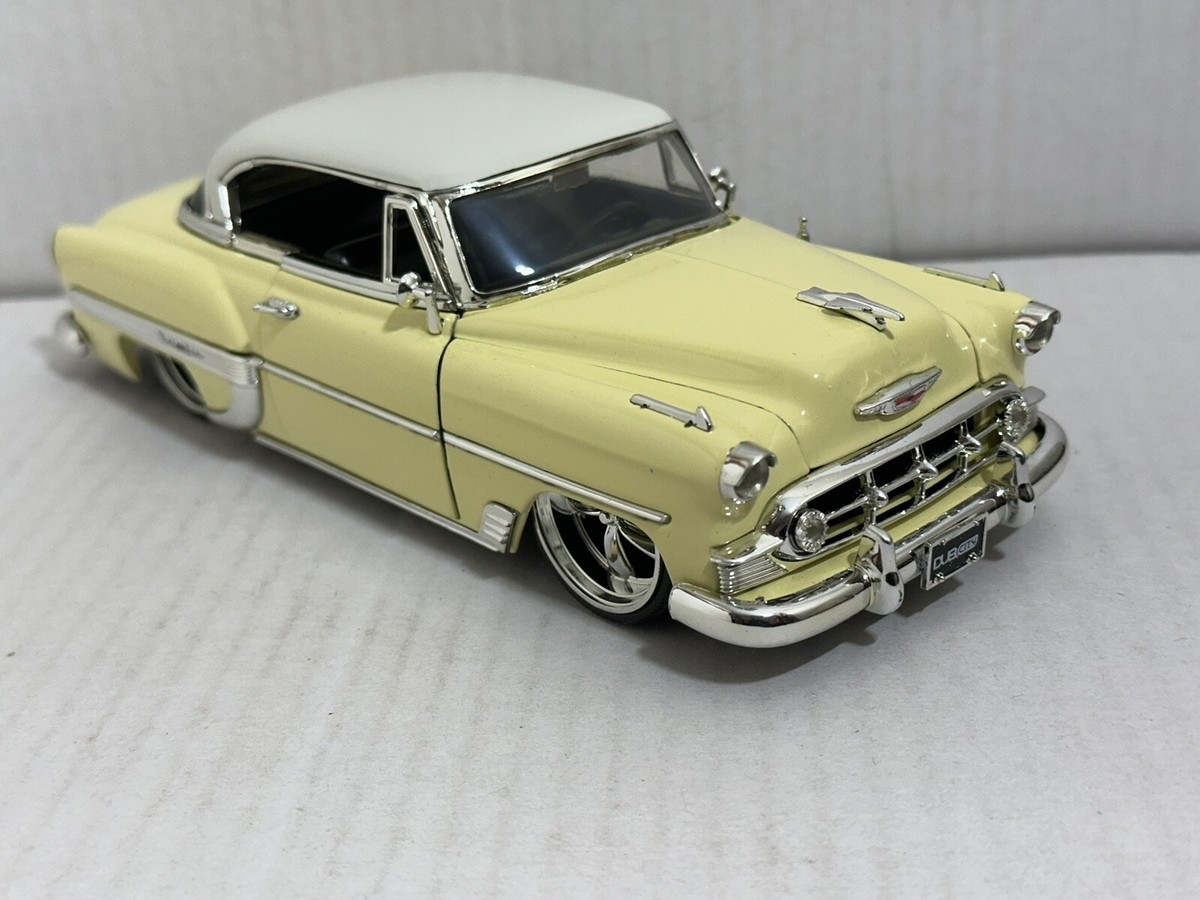 JADA DUB 1953 CHEVY BEL AIR YELLOW 1:24 DIECAST MODEL CAR NEW NO
