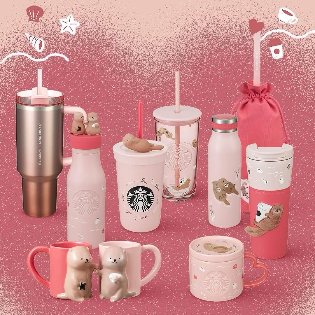 2025/26 Starbucks Valentines Made For Each Otter / Duckies