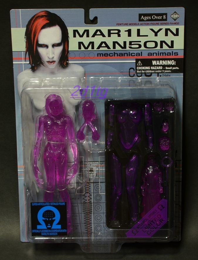 MARILYN MANSON - Mechanical Animals LIMITED EDITION 666!! Pink Ver