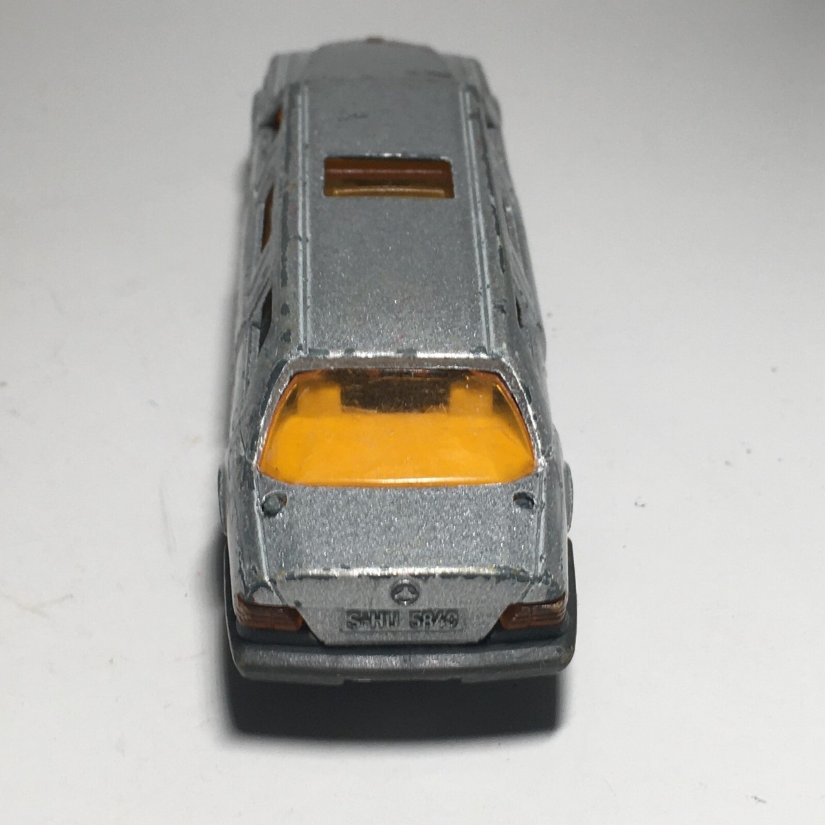 Majorette Mercedes Limousine 1:58 Doors Open Silver | eBay