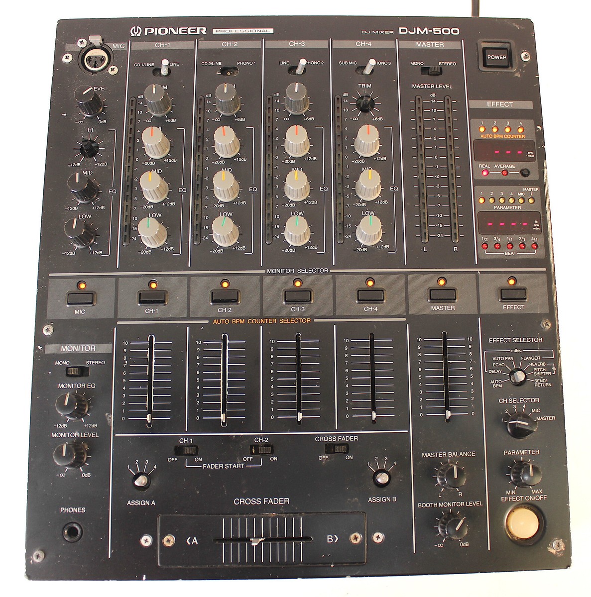 1022 pioneer DJM-500 DJミキサー 1022 pioneer DJM-500 DJミキサー
