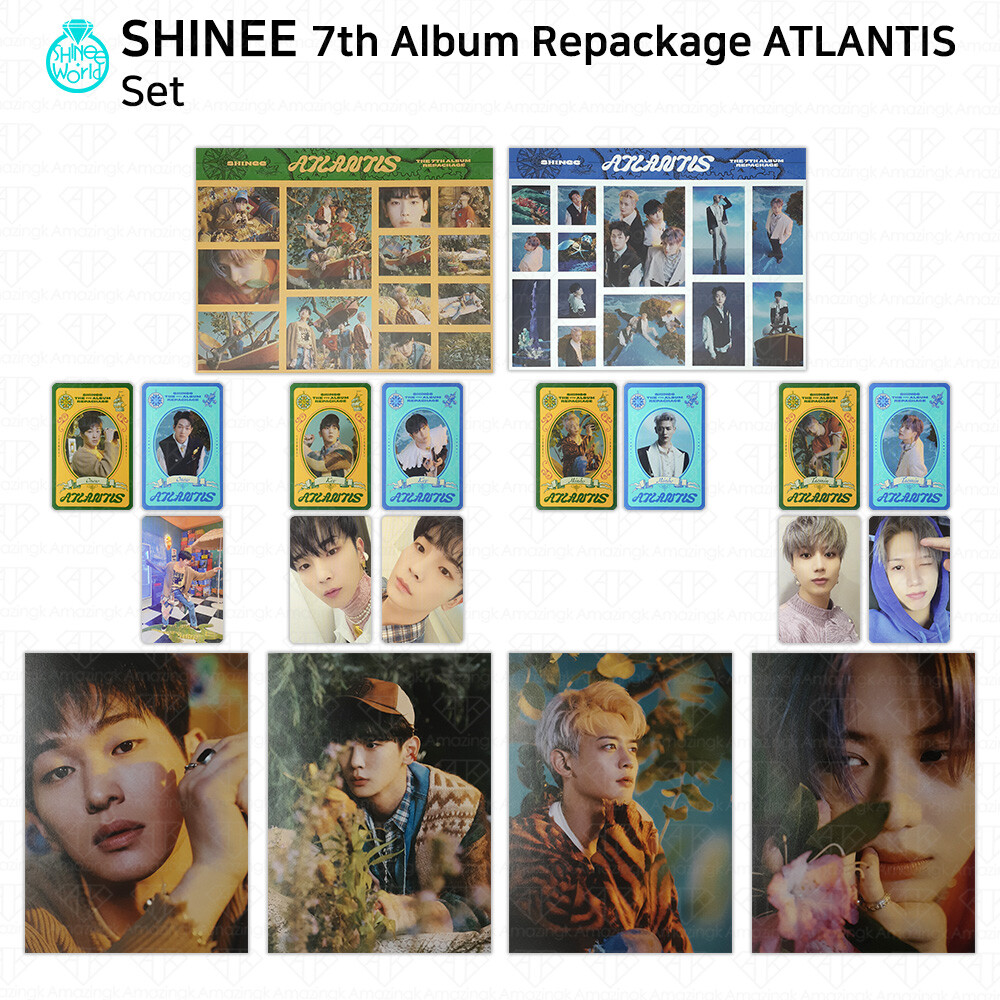 SHINee 7th Mini Album Repackage Atlantis Official Photocard