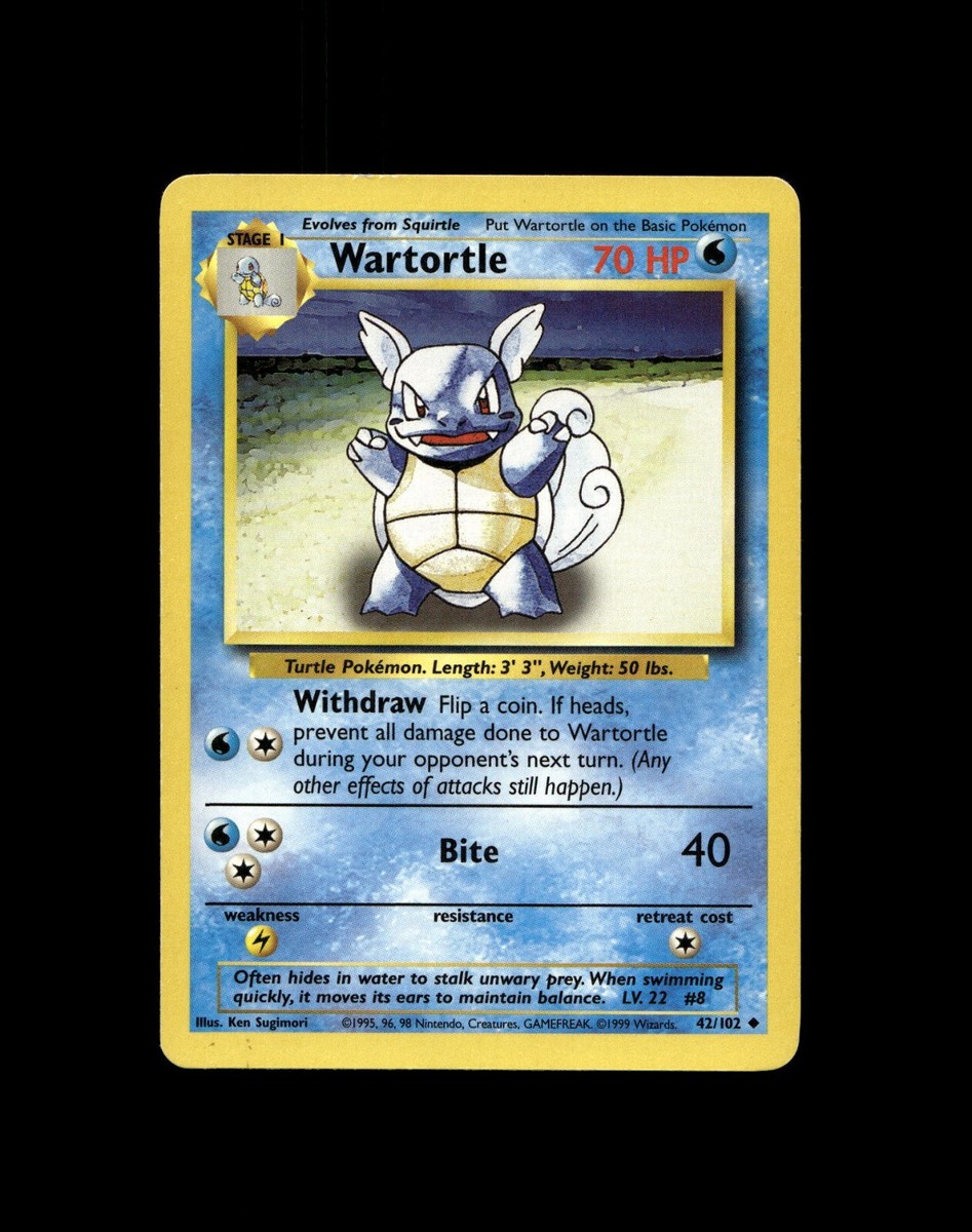 1999 Pokemon Base Set: Choose Your Card! All Cards Available- FREE