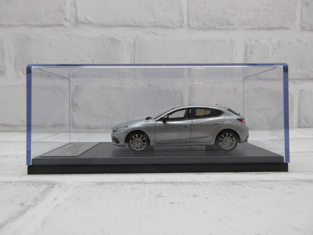 1:43 Mazda Axela Hatchback MAZDA 3 Aluminum Metallic Model Car