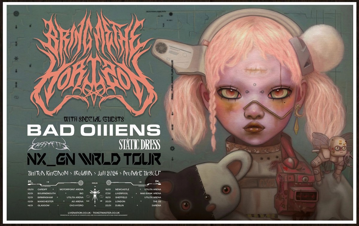 BRING ME THE HORIZON | BAD OMENS Post Human NeX GEn Tour 2024 Ltd