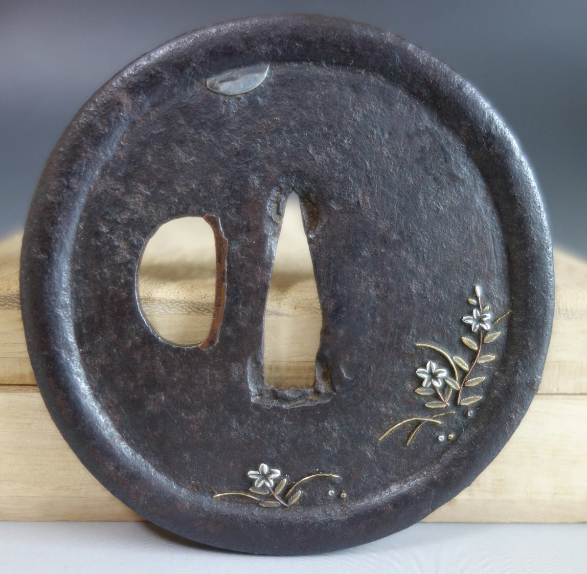 Iron 主1850-1899 年日本刀镡| eBay