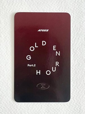 ATEEZ Golden Hour Part.2 Dear My Muse Official Photocard | eBay