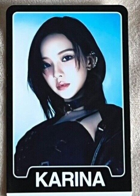 AESPA WEEK - DRAMA CITY MD TRADING CARD OFFICIAL KARINA WINTER