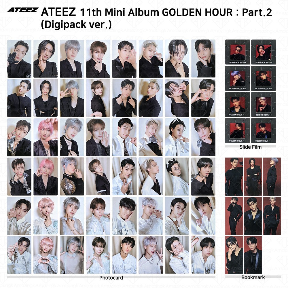 ATEEZ サン ウヨン GOLDEN HOUR TOKTOQ 特典 トレカ ATEEZ golden hour