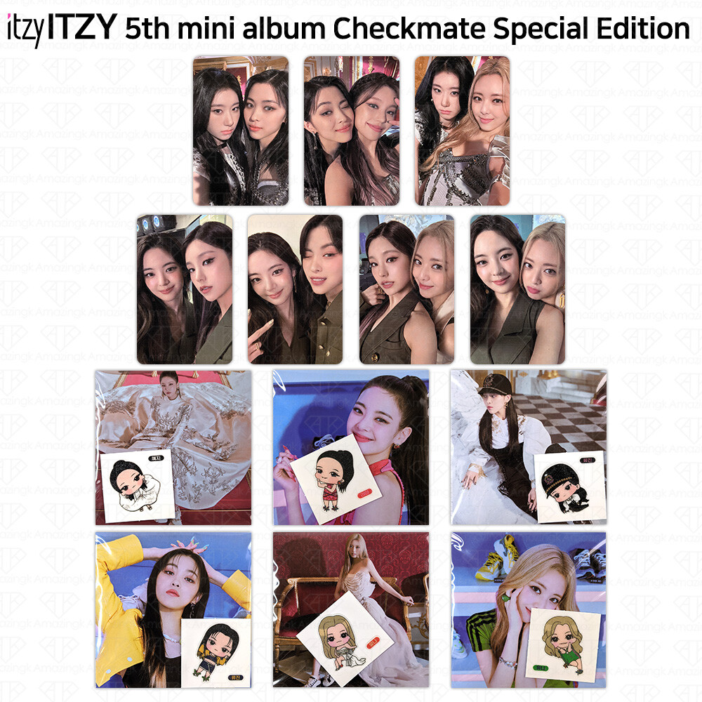 ITZY 5th Mini Album Checkmate Official Special Edition Photocard