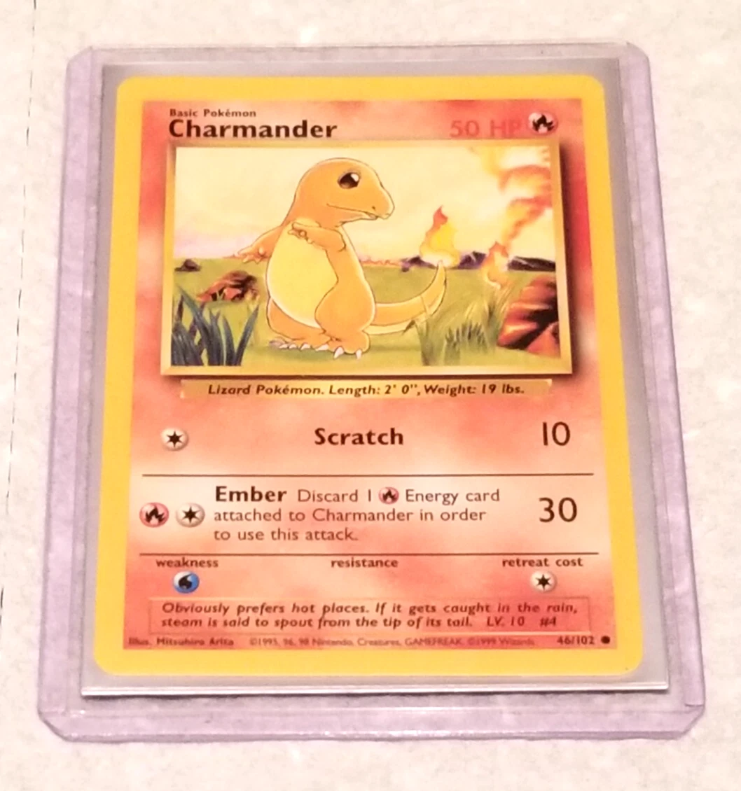 Charmander 046/102 Base Set Regular for sale online | eBay