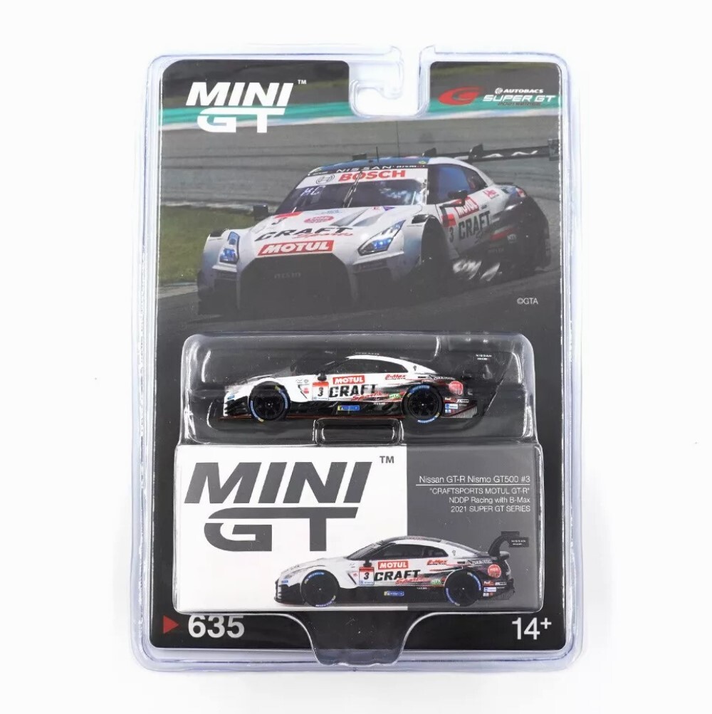 Mini GT 1:64 Nissan GT-R Nismo GT500 #3 NDDP Racing w/ B-Max 2021