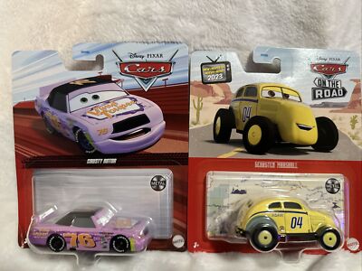 Disney Pixar Cars Crusty Rotor #76 Vinyl Toupee Piston Cup Rare