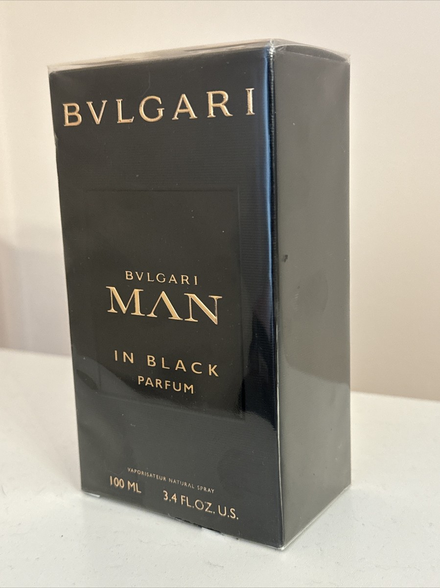 2024! BVLGARI Man In Black PARFUM Men's 3.4oz/100ml NEW & SEALED
