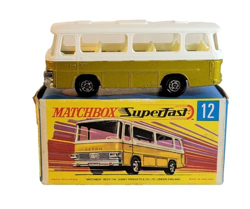 LESNEY Matchbox No. 74 MOBILE CANTEEN Refreshments with GREY