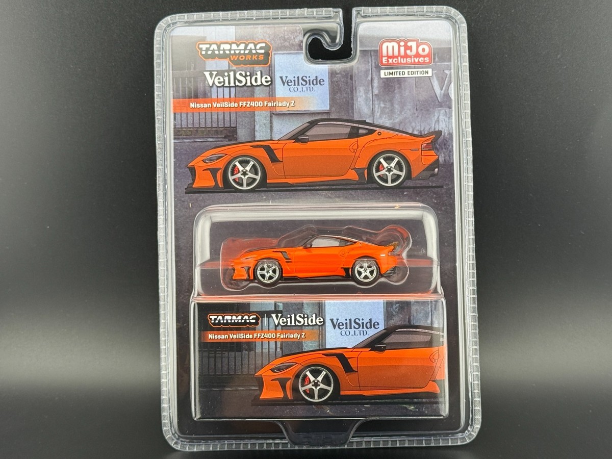 Tarmac Works Nissan VeilSide FFZ400 Fairlady Z – Orange – Global64