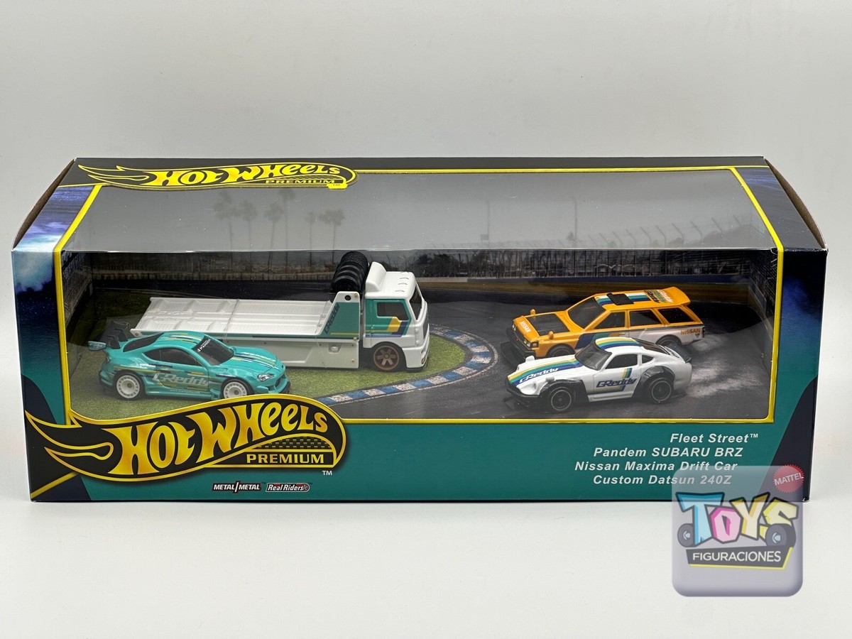 HOT WHEELS® PREMIUM FLEET STREET™ PANDEM SUBARU BRZ, NISSAN MAXIMA