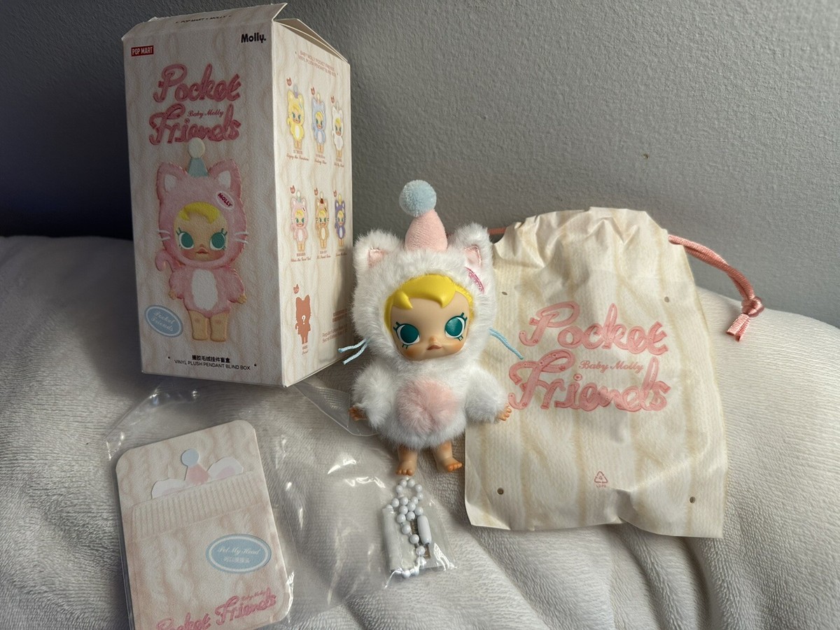 Pop Mart Authentic Baby Molly Pocket Friends Pet My Head | eBay