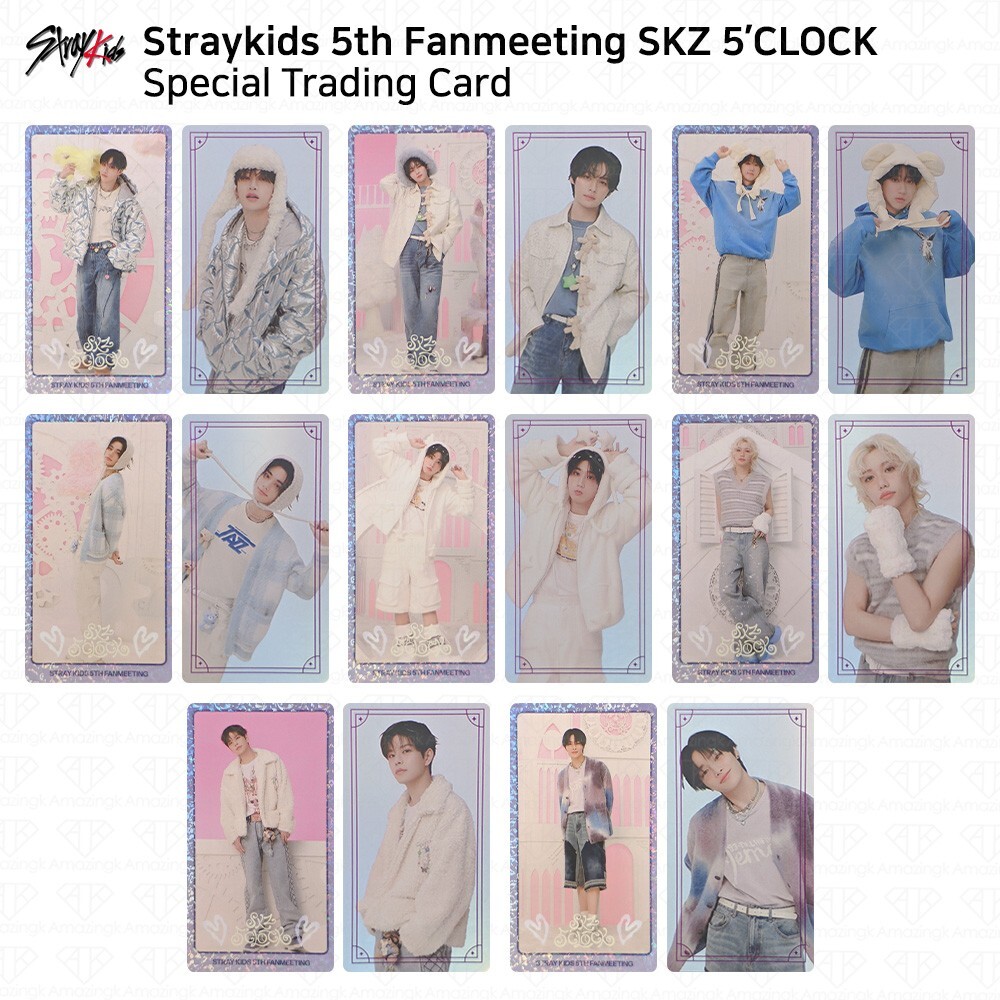 STRAY KIDS 5th Fanmeeting SKZ 5'CLOCK Official MD Special Trading