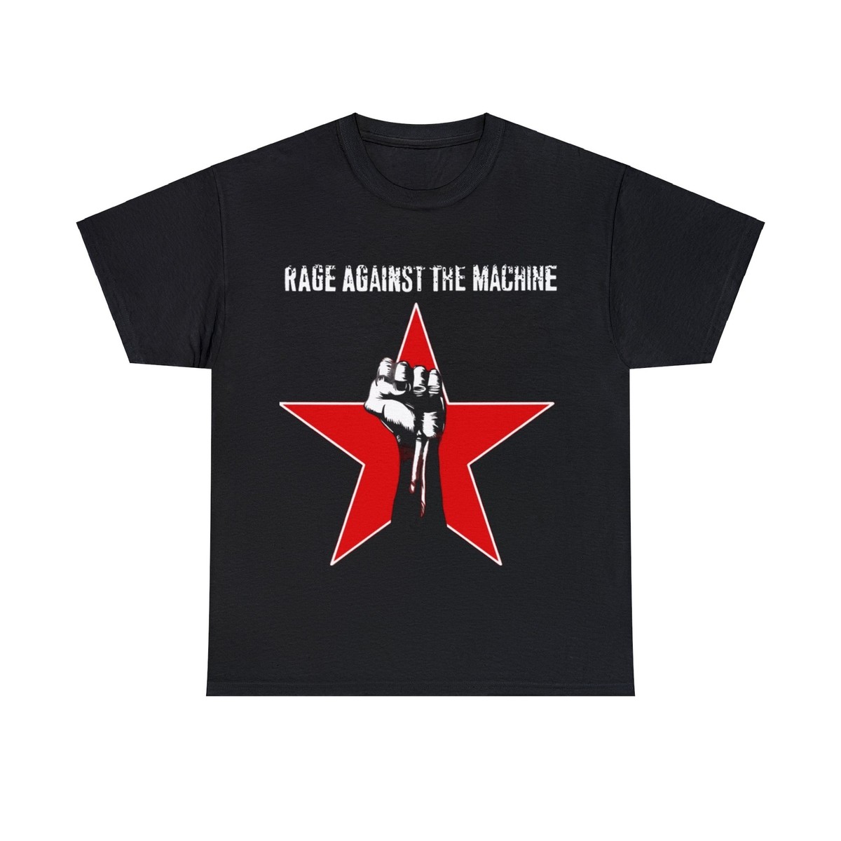 Rage Against the Machine T-Shirt, 90's Rock Vintage Unisex Heavy