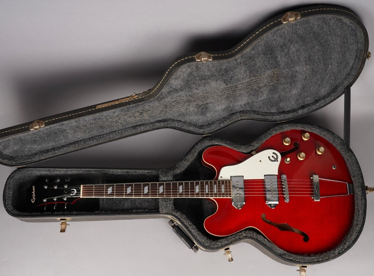 Epiphone Casino - 1994 - Peerless Korea - Cherry w/OHSC | eBay