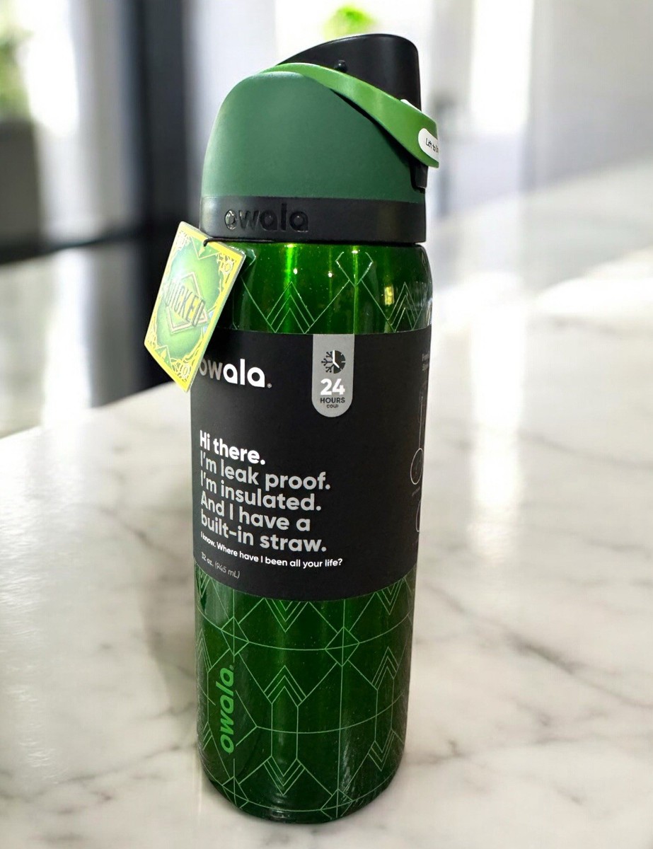 Owala Wicked 32oz FreeSip Bottle – Elphaba Limited Edition