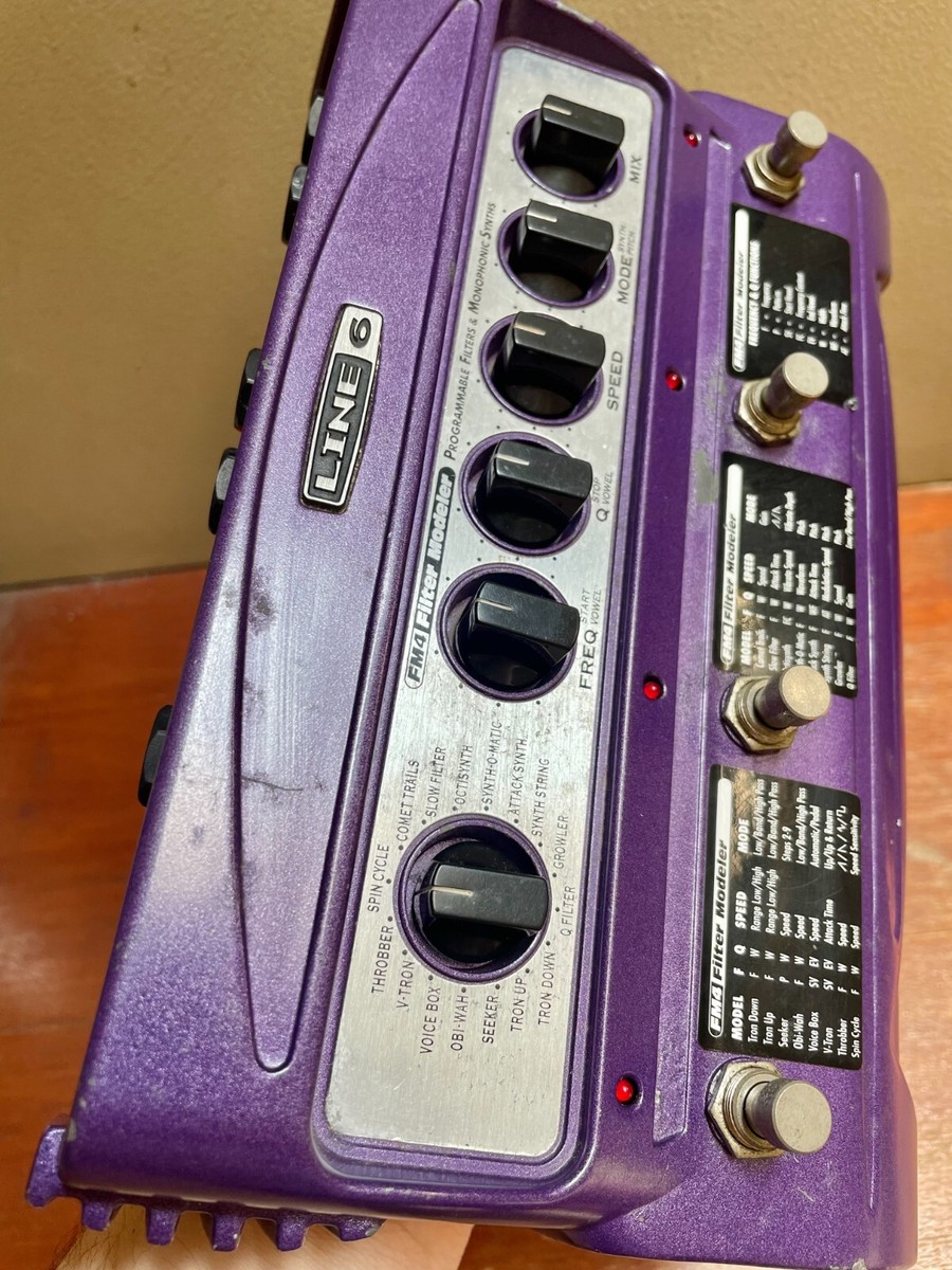 Line 6 FM4 Filter Guitar Effect Pedal 962327361779| eBay