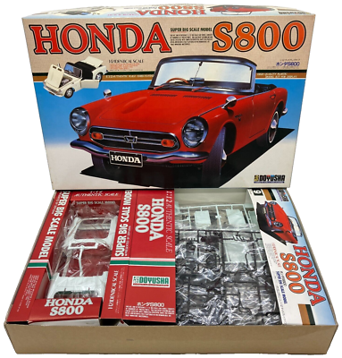 Doyusha 1/12 Plastic Model Kit Honda S800 Display Unassembled