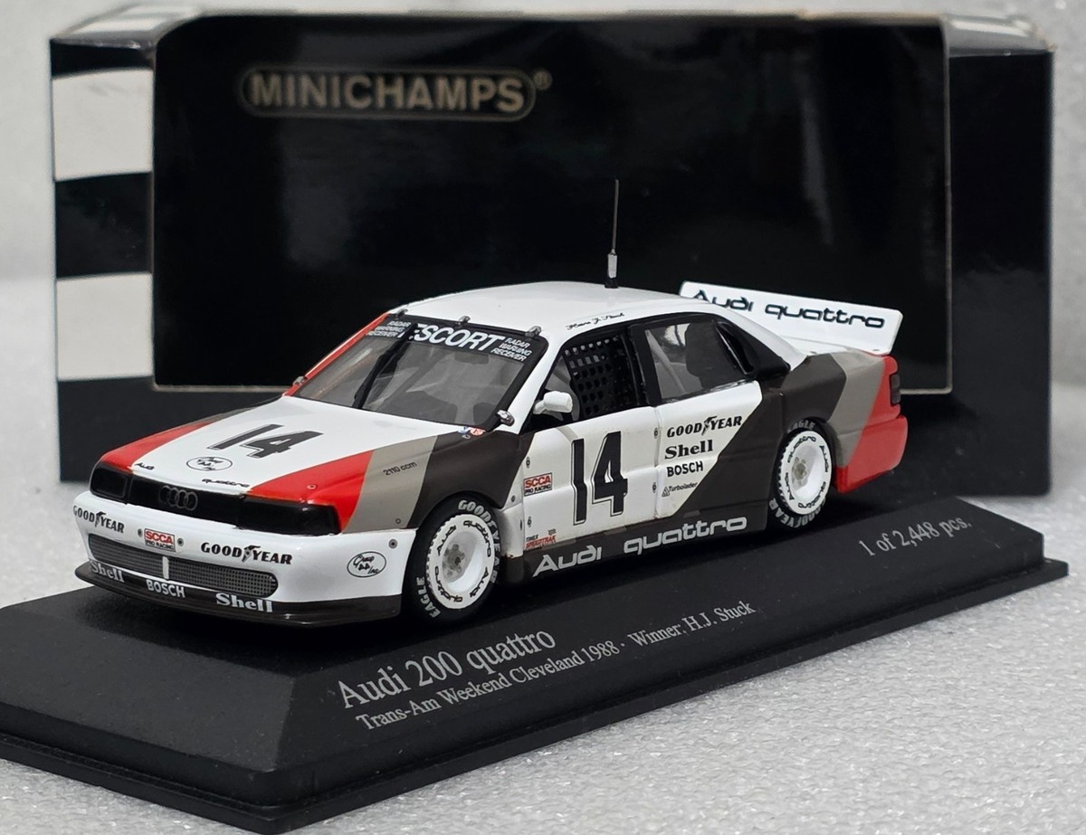 Audi 200 Quattro Trans-Am Winner Weekend Cleveland 1:43 Minichamps