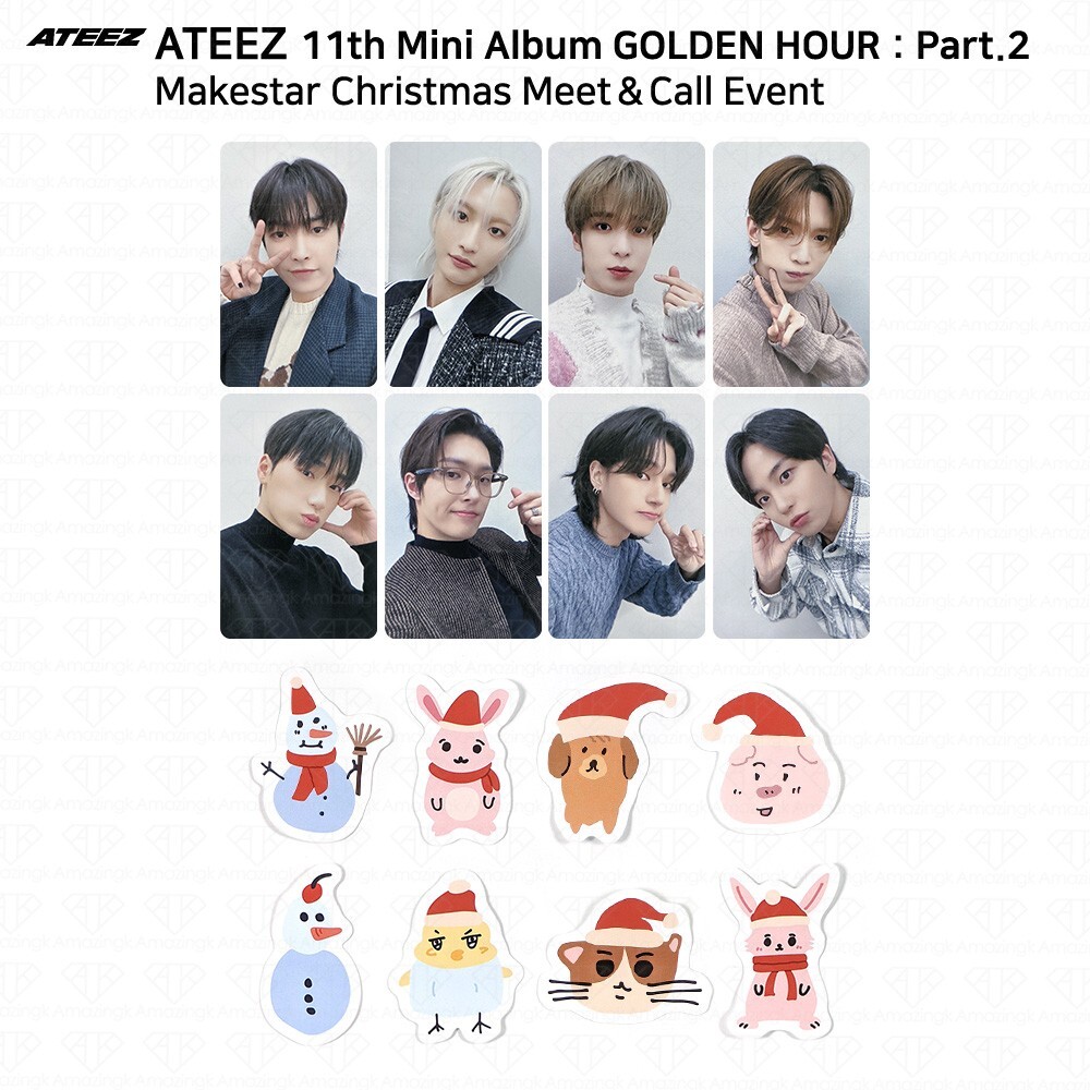 ATEEZ Golden Hour Part.2 Makestar Christmas Meet&Call Event