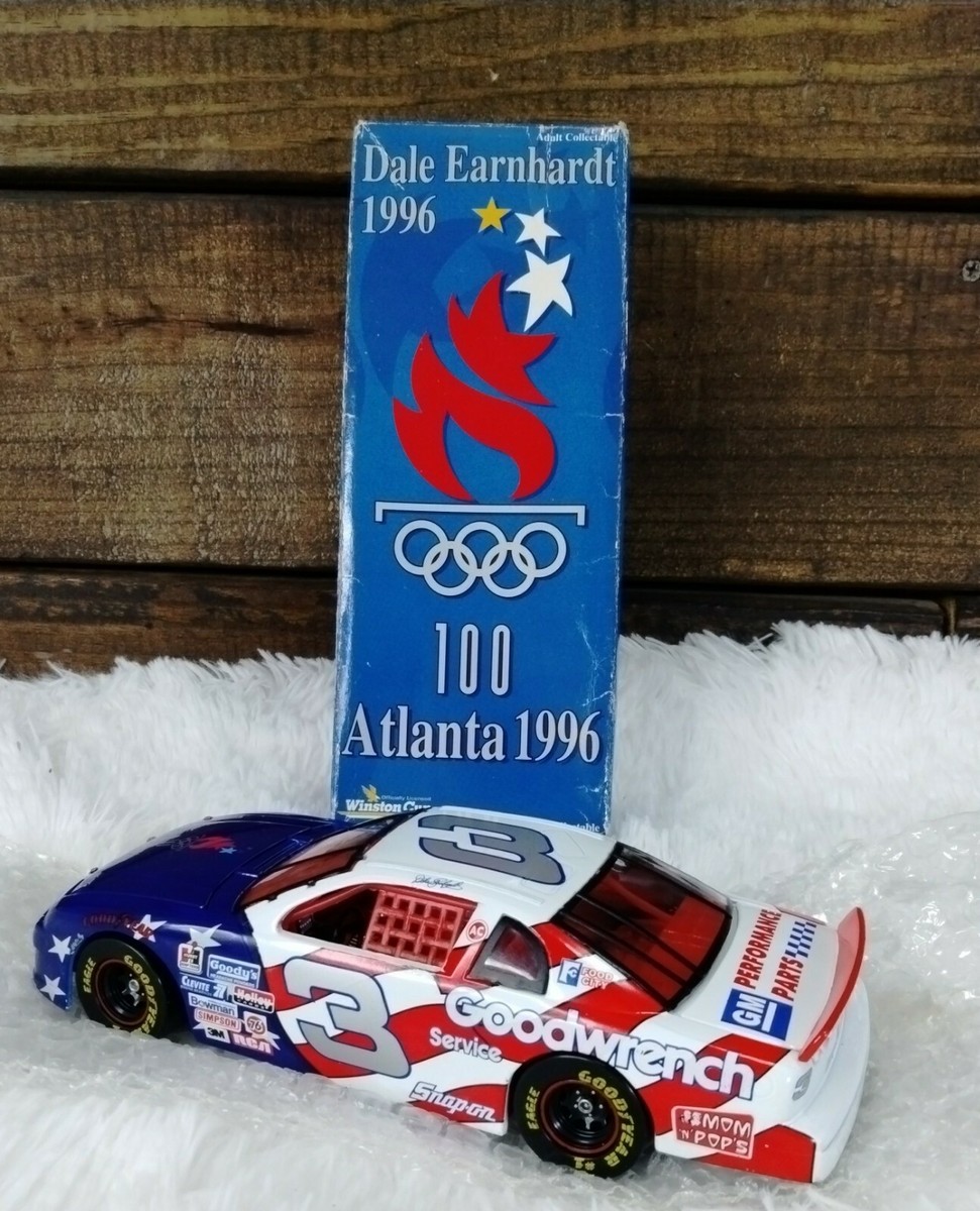 Atlanta 1996 Olympics Dale Earnhardt 1:24 Diecast Winston Cup Car