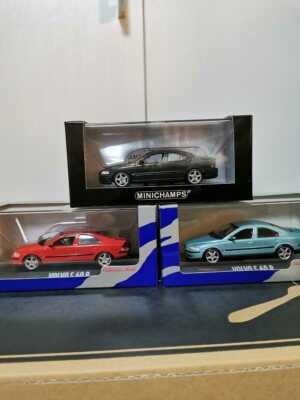 Volvo S60R Set Of Made Minichamps Dealer Models Discontinued mint