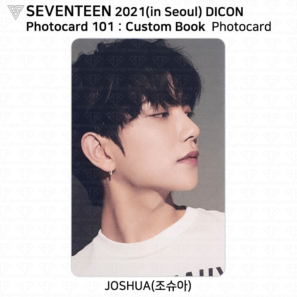 SEVENTEEN 2021 in Seoul Dicon Photocard 101 : Custom Book