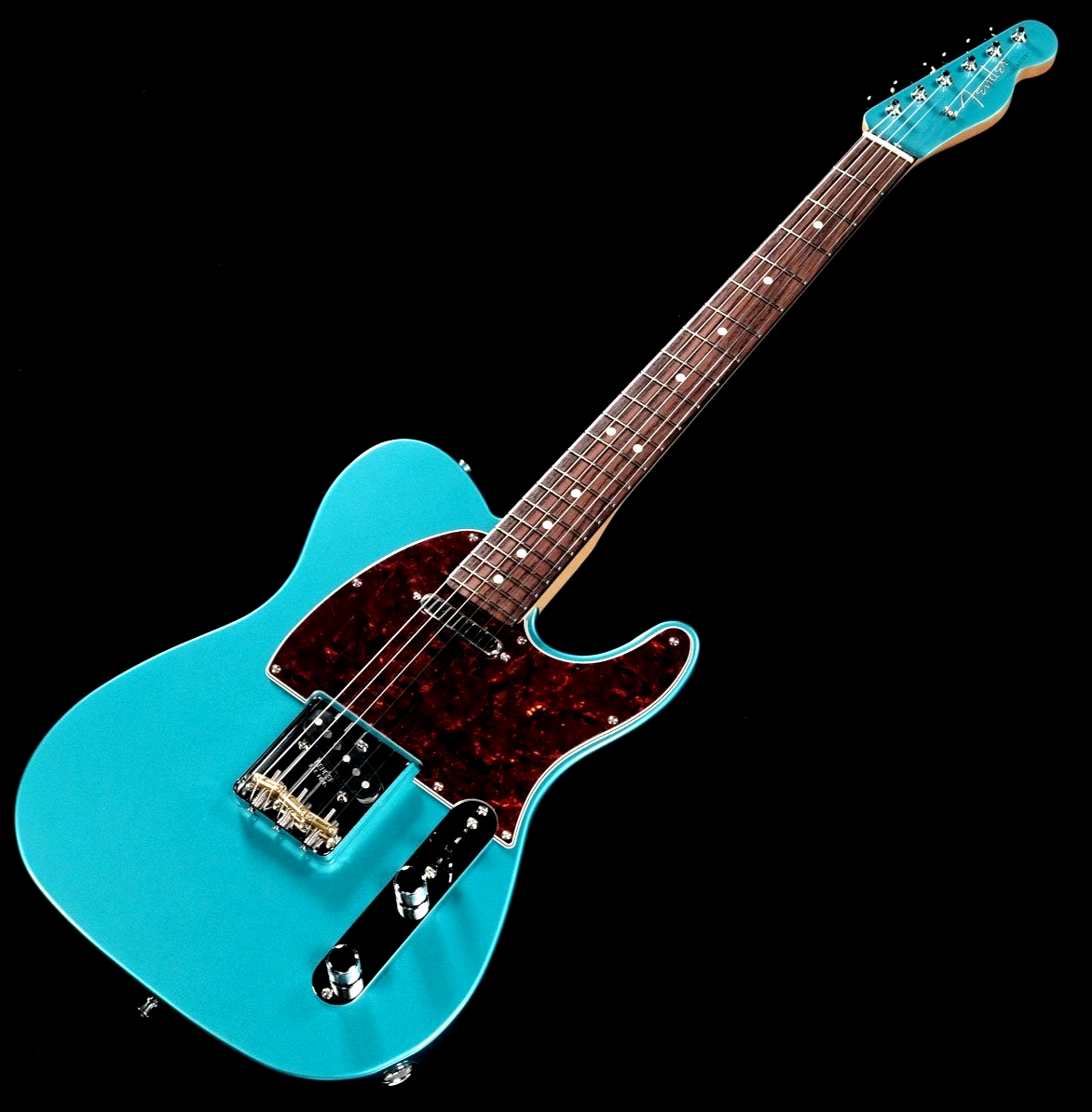 Fender Made In Japan FSR Hybrid II Telecaster Teal Green Metallic